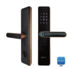NDM 9201 Rose Gold Novalock NDM 9102 smart lock with multi-access options, including fingerprint and passcode for home protection.