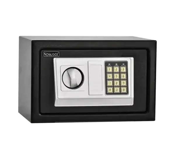 Novalock NSE 2031 electronic safe box for home and office valuables.