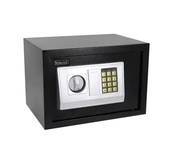 Novalock NSE 2535 personal security safe with high-strength locking system.