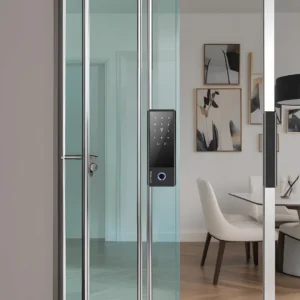 Novalock Glass Door Smart Lock – Secure and stylish digital lock solution for glass doors in homes and offices