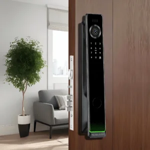 Novalock Wooden Door Smart Lock – Secure and stylish smart lock for wooden doors in Malaysia.